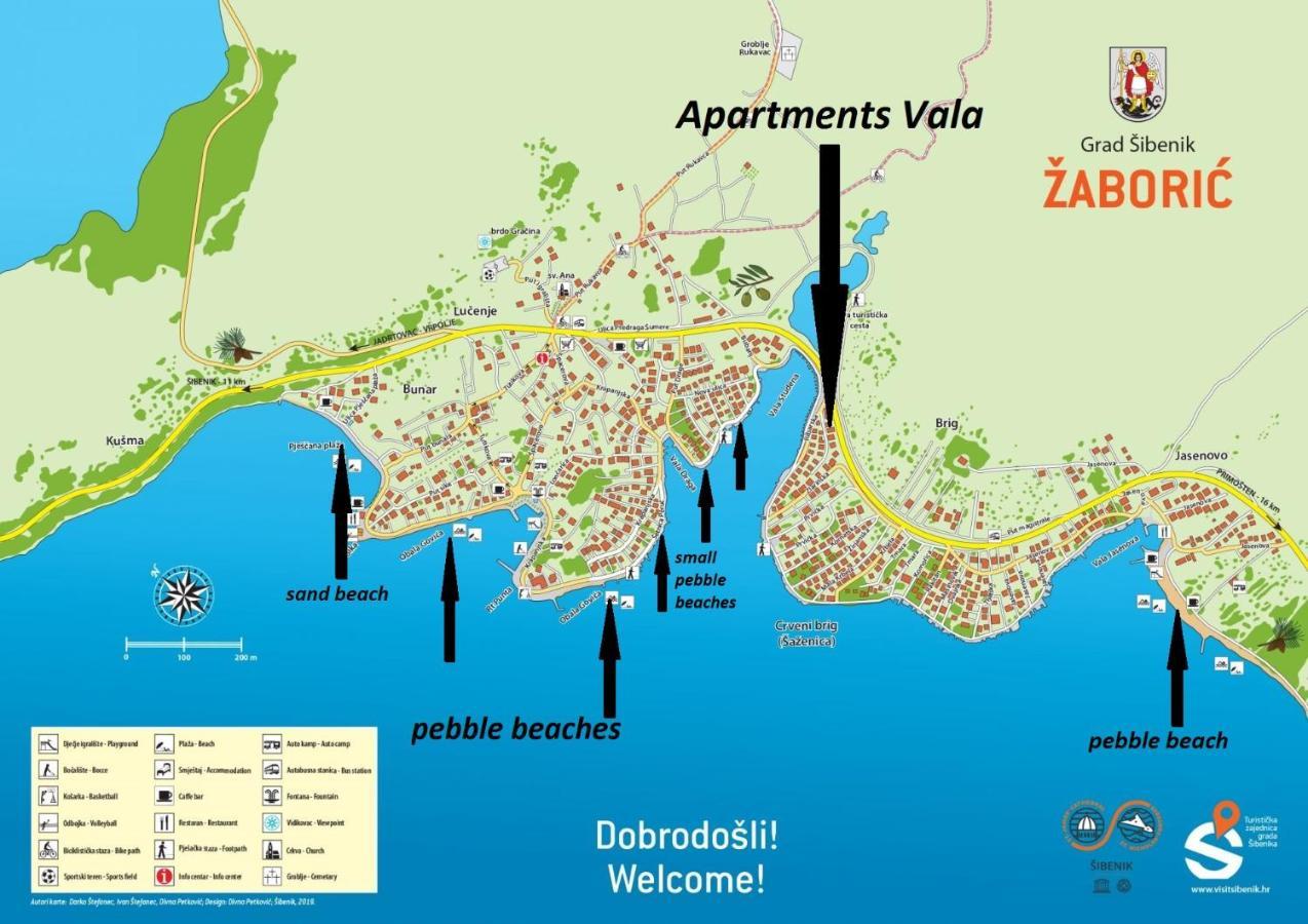 Apartments Vala Zaboric - With Boat Mooring Экстерьер фото