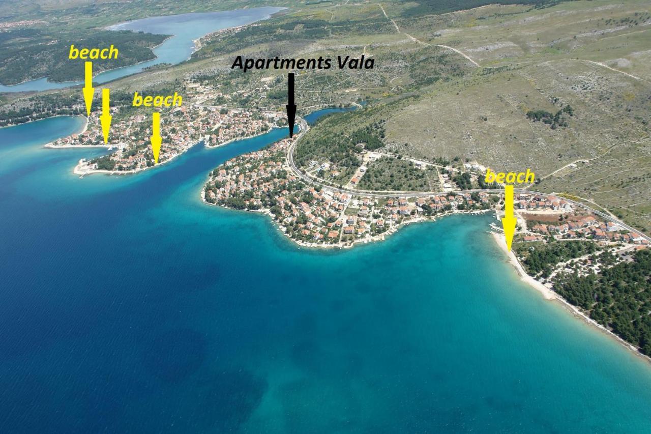 Apartments Vala Zaboric - With Boat Mooring Экстерьер фото